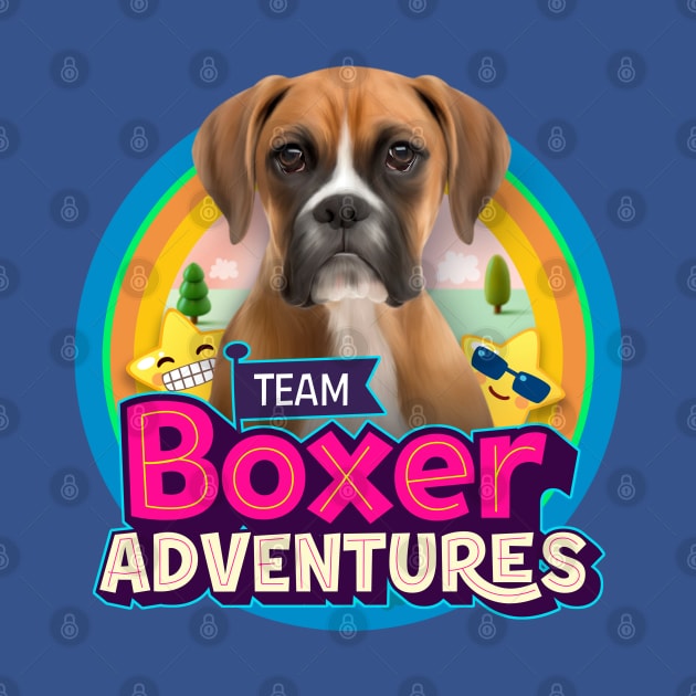 Boxer dog by Puppy & cute