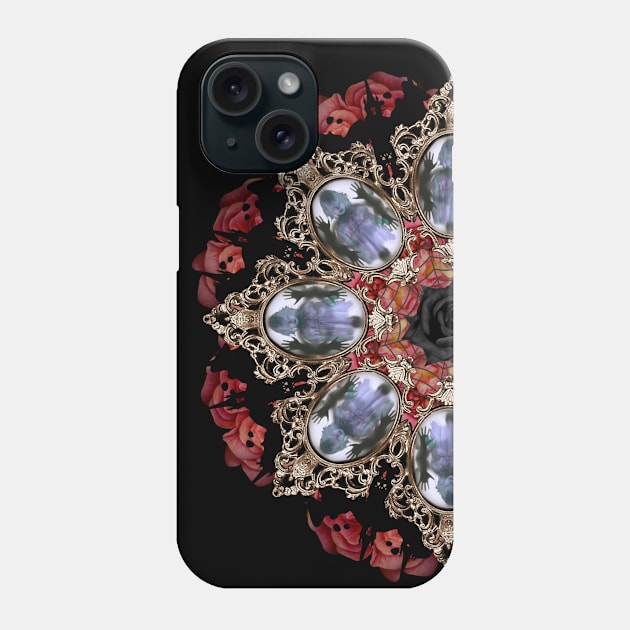 gothic castle mandala Phone Case by burenkaUA