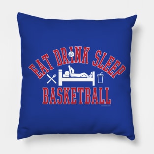 (UPDATED) Eat, Drink, Sleep Basketball Pillow