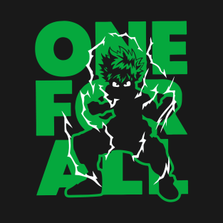 One For All Anime Fanart T-Shirt