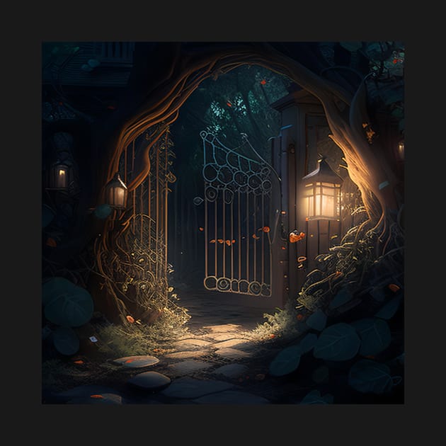 The Glowing Gate by D3monic