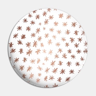 Copper stars Pin