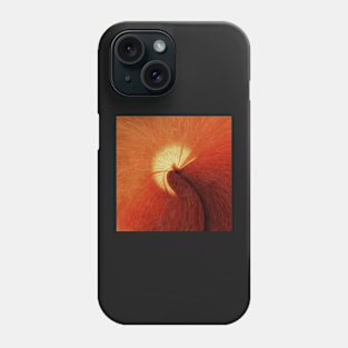 Orange and gold coloured floral fantasy Phone Case