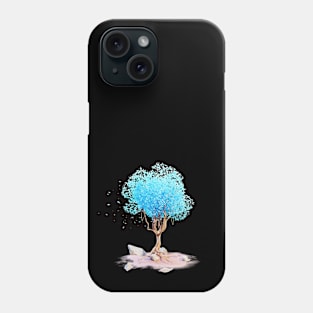 Blue Tree Phone Case