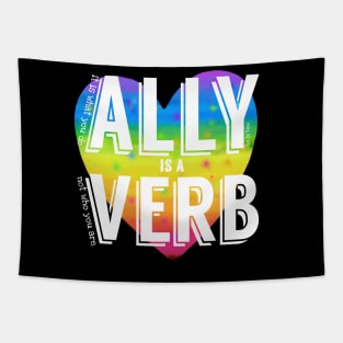 Ally is a verb Tapestry