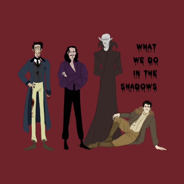 what we do in the shadows - original by parkinart