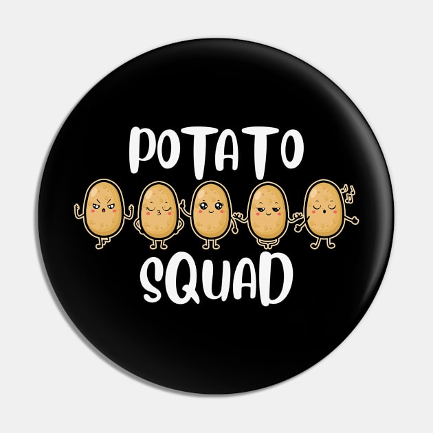 Potato Squad Pin by MZeeDesigns