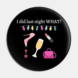 Party girl design Pin