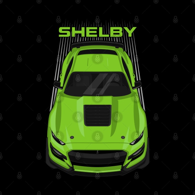 Ford Mustang Shelby GT500 2020-2021 - Grabber Lime by V8social