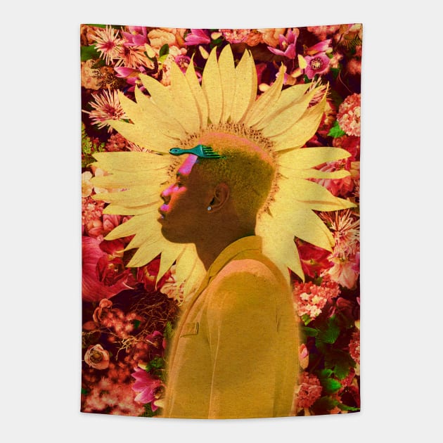 Flower boy Tapestry by zuksone