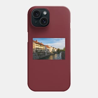 Ljubljanici River in Ljubljana, Slovenia Phone Case