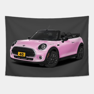 Mini Cooper Tapestry