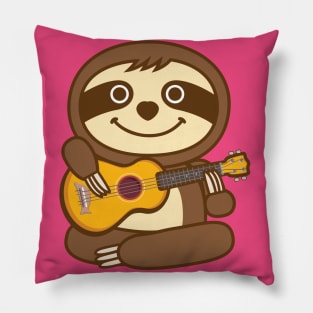 Sloth ukulele Pillow