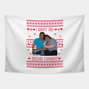 90 Day Fiance I Want My Secks Tonight Christmas Tapestry