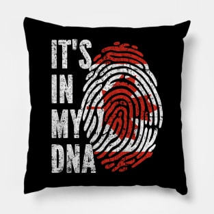 IT'S IN MY DNA Canada Flag Men Women Kids Pillow