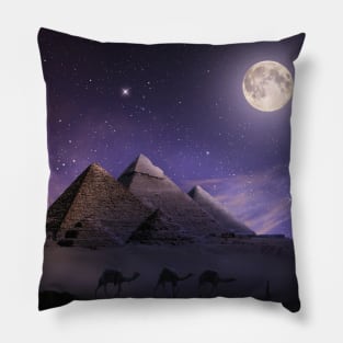 Egyptian Night Sky Pillow