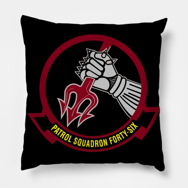 Patrol Squadron 46 Pillow by Airdale Navy