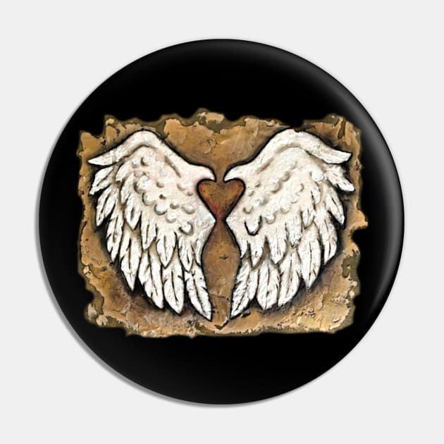 Baroque Angel Wings Pin by ArtisticEnvironments