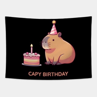 Capy Birthday Tapestry