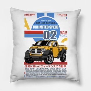 Concept Pickup Truck M80 Pillow