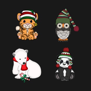 Cute Christmas Creatures T-Shirt