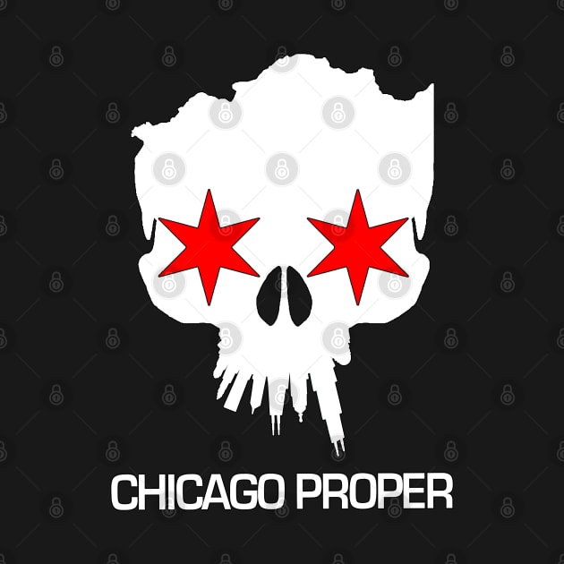 Chicago Proper White Skull by Chicago Proper