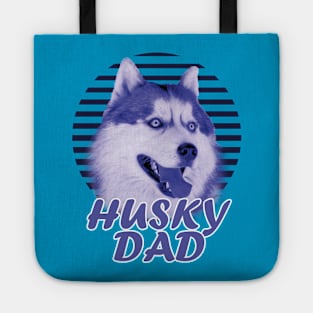 Husky dad Tote