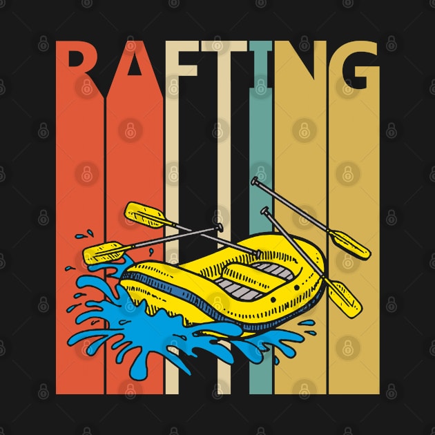 Rafting Gifts - Vintage 1980s Rafting by GWENT