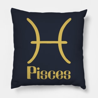 Pisces Zodiac Pillow