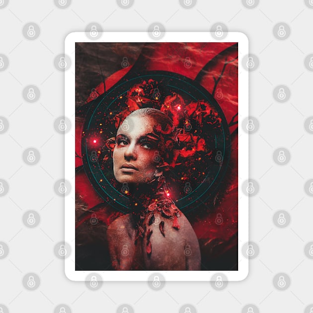 A Study In Scarlet Photo Manipulation Magnet by ReaverCrest