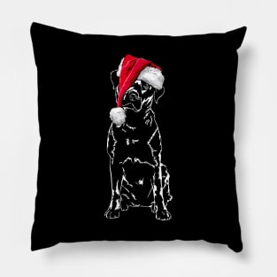 Santa Labrador Merry Christmas dog lab mom Pillow