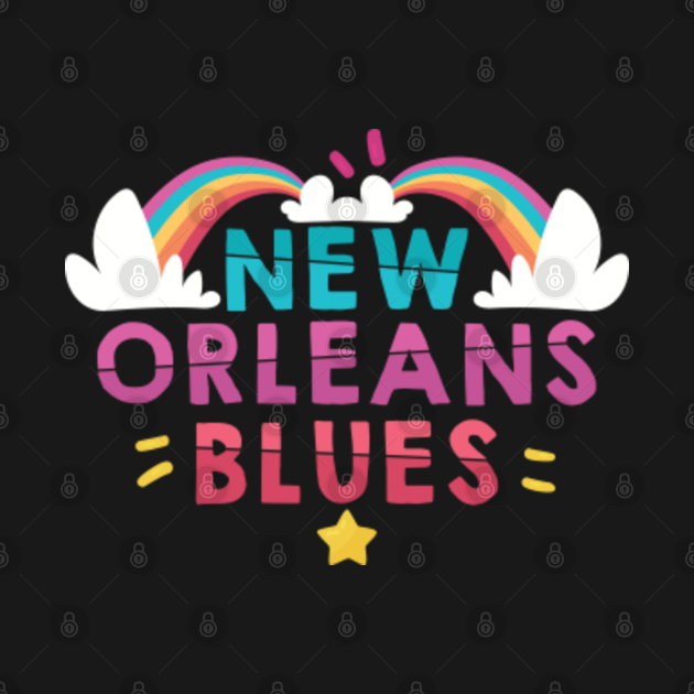 Magical New Orleans Blues - New Orlean - T-Shirt