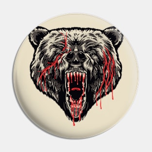 Tough Bear Pin