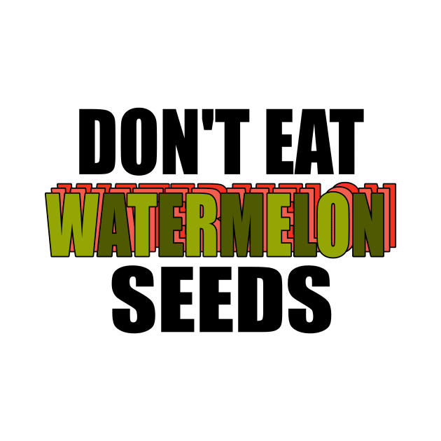 Watermelon seeds gift for pregnant women by Monstershirts