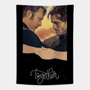 Murder Husbands Hannigram Sunset Together Tapestry