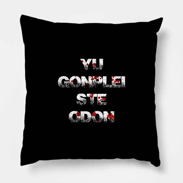 Yu Gonplei Ste Odon Pillow by Science Design