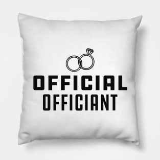 Wedding Officiant - Official Officiant Pillow