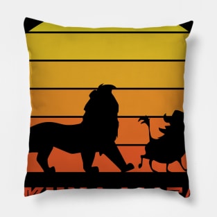 Hakuna Matata Sunset Pillow