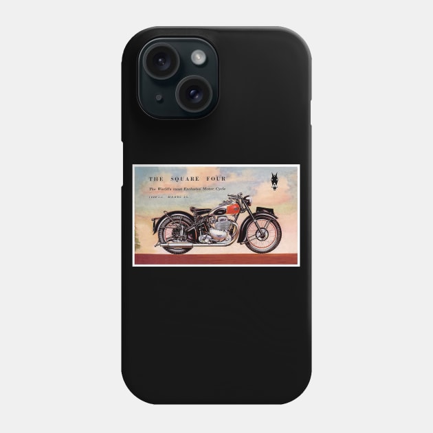 Ariel Motorcycles 2 Phone Case by Midcenturydave