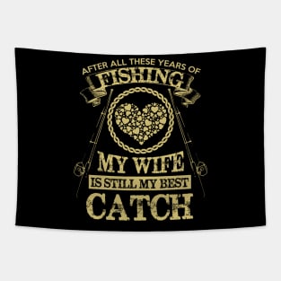 My Wife Catch Tapestry