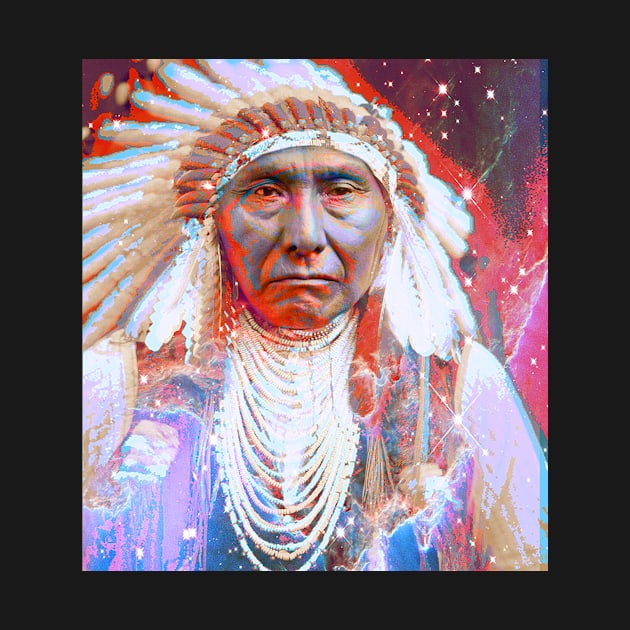 Native American Crazy Horse by icarusismartdesigns