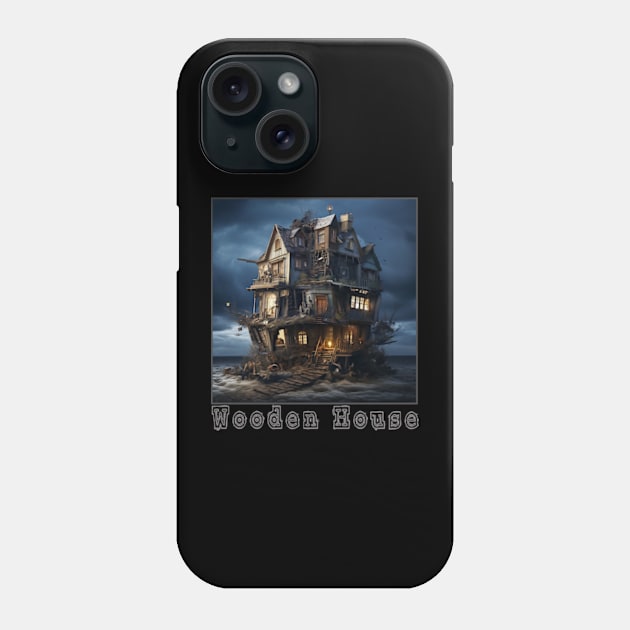 Wooden House Phone Case by cindo.cindoan