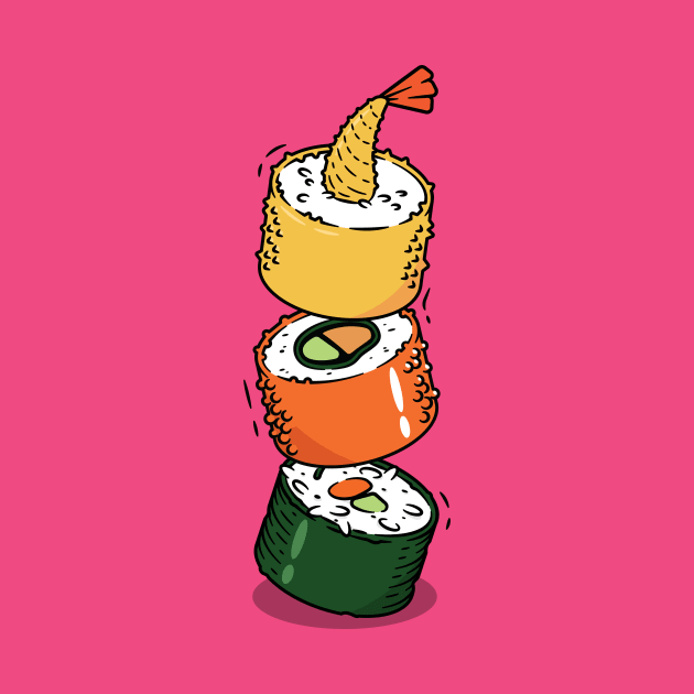 Sushi Stack by snooparip