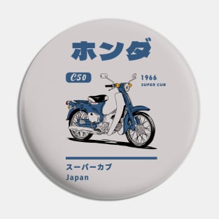 Honda C50 Japan Pin