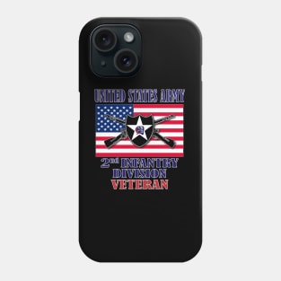 2nd Infantry Division- Veteran Phone Case