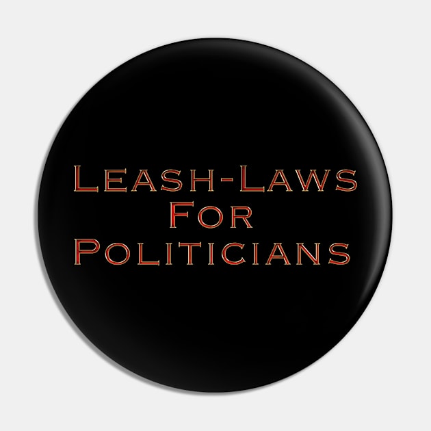 Leash Laws Pin by Colveraft Designs