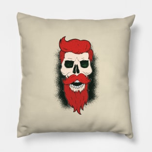 Bearded Skull Pillow