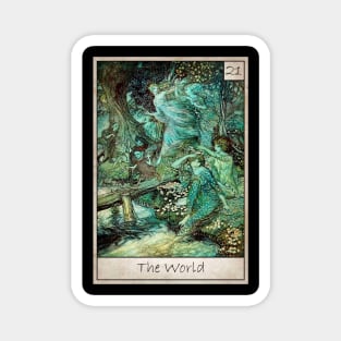 Tarot - The World Magnet