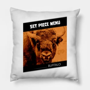 SPM Buffalo Bison Orange Pillow