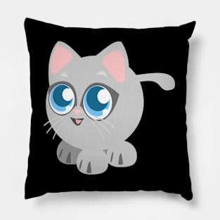 small, funny cat Pillow